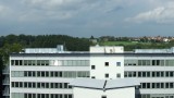 Die Aussicht aus dem Haus 27 des Technologieparks Bergisch Gladbach, Nordseite [Panorama]
